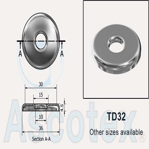 Đĩa căng dây Ascotex TD32 Metal Tension Disc